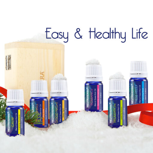 Multi Purpose Essential Oils Gift Set (Blend) - Set of 6 - 10ml - Image 4