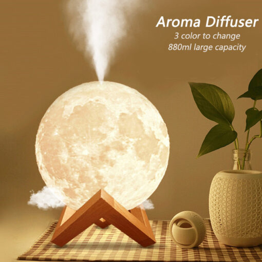 3D Moon Lamp Aroma Diffuser Australia