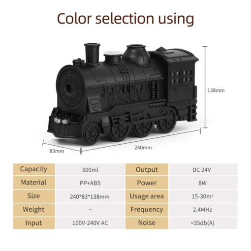 Choo Choo Aroma: The Ultimate Steam Train Diffuser W/ Remote - Image 5