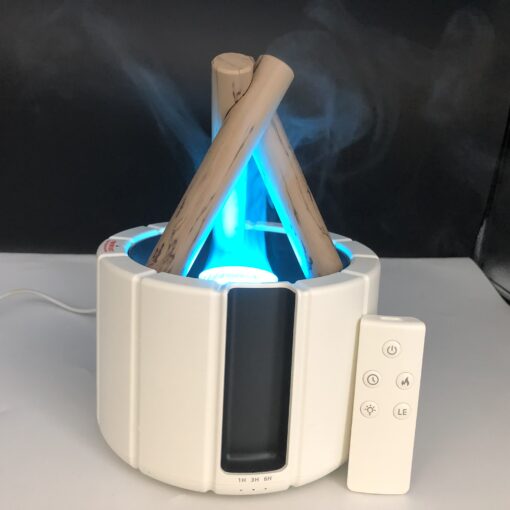 Bonfire Aroma Diffuser W/ Remote Elegant White Design - Image 6