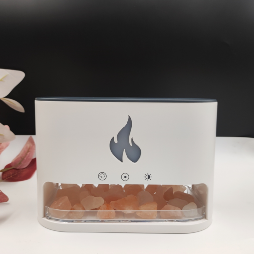 Flame Aroma Diffuser W/ Himalayan Salt Stones - Image 4